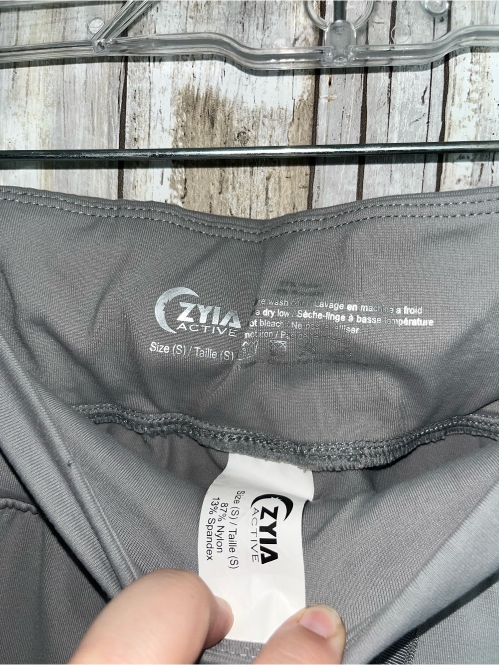 Zyia Ascend Joggers Gray High Rise Athletic Pants Women’s S Athleisure Workout - Picture 7 of 8